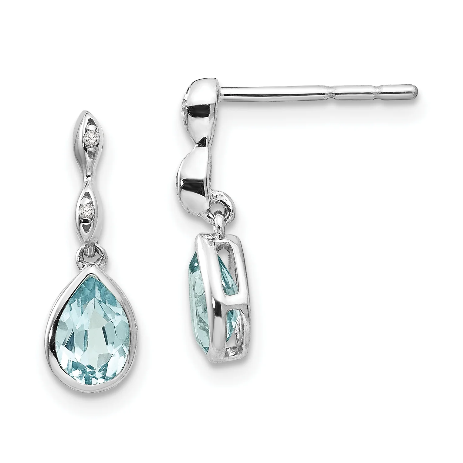 London Blue Topaz Earrings